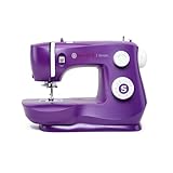 SINGER Simple 3337 Lightweight & Portable Sewing Machine With 108 Stitch Applications, LED Light & 1-step Buttonhole | Used for Crafting and Sewing - Purple