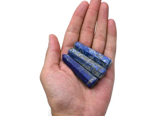 Image of Certified Lapis Lazuli Crystal Tower Obelisk Point For Chakra