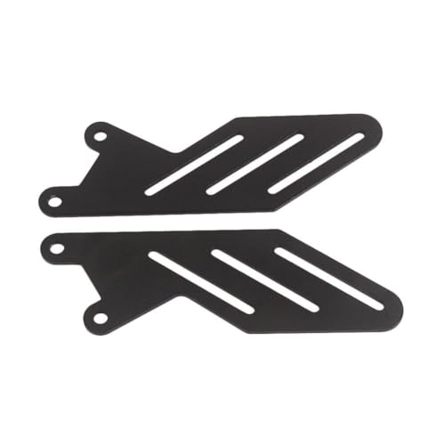 Placa de talón para reposapiés de motocicleta recambio de estribera trasera