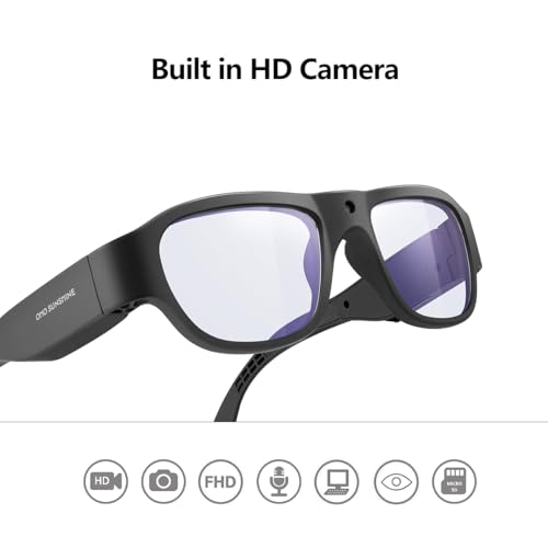 OhO sunshine 安全カメラメガネ 32GB フルHD 1080P 588F の商品画像 2