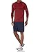 Amazon Essentials Men's Tech Stretch Long-Sleeve T-Shirt - Discontinued Colors, Red Heather, Medium