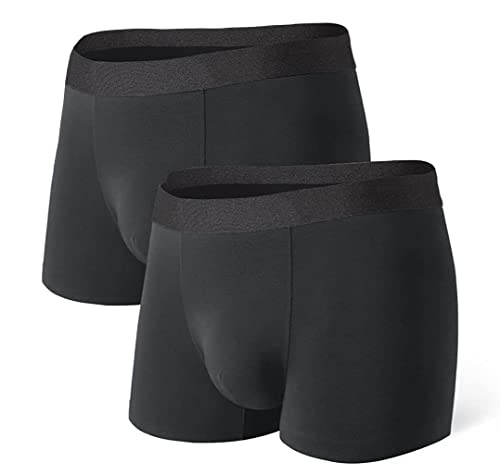 Image of dockstreet Ultra Soft, 100% Cotton Smooth Boxer Brief Comfortable Stretchable /Soft Fabric Brief Trunk Styled Underwear for Men