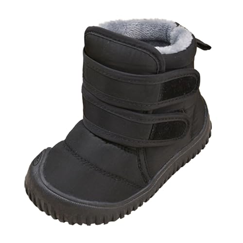 Girls Boys Warm F𝘂r Lined Winter Snow Boots Water𝗽roof Outdoor Ankle Booties Comfortable Shoes Tall Boots for Girls
