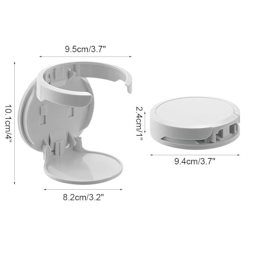 Portavasos de pared plegable adhesivo para carro miniatura 4