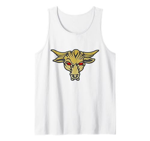 The Rock Brahma Bull Tattoo Design Tank Top