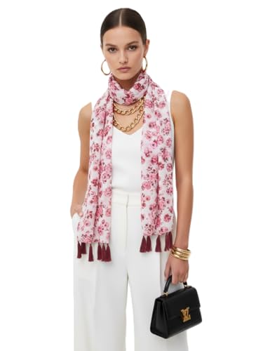 Image of Multicolor Scarf Lightweight & Comfortable for All Seasons (180x55cm)