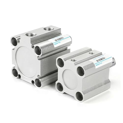 Vérin compact double effet CQ2B100 actionneur mince aimanté 35mm - 4