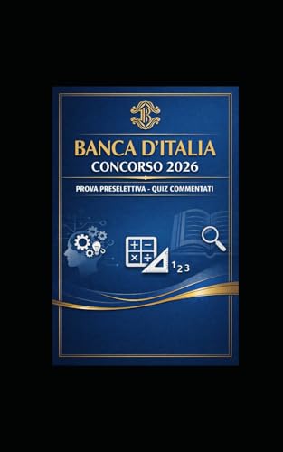 CONCORSO BANCA D'ITALIA 2026