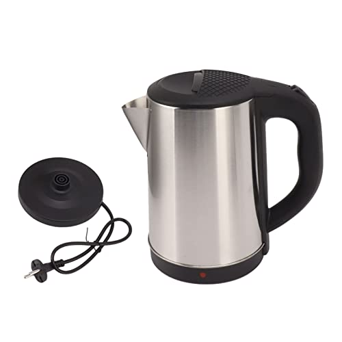 RASTKY Calentador Rápido de Acero Inoxidable de la Tetera Eléctrica del Poder Más Elevado 2000W para el Uso de la Oficina, 2.3L