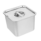 VALICLUD Eiscremebehälter mit Deckel Wiederverwendbarer Gefrierbehälter für Hausgemachte Desserts Kompakt Platzsparend und Langlebig für Frische Aufbewahrung