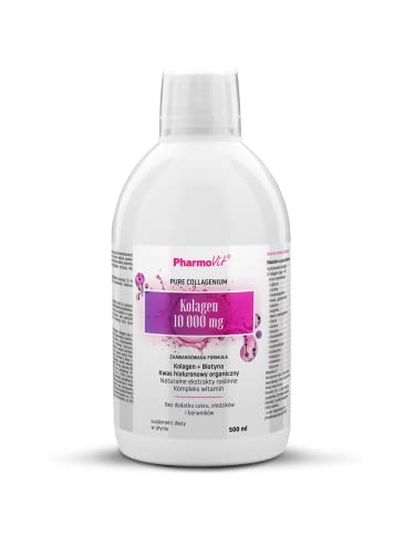 Collagene di tipo I e III 10000mg di biotina di acido ialuronico 500ml PharmoVit