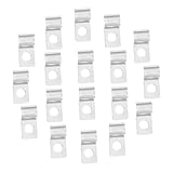 Quantité suffisante : vous ne serez jamais à court de colliers de serrage pour tubes pendant vos projets de construction ou de réparation, éliminant ainsi les tracas liés aux outils manquants, collier de serrage pour câble en acier inoxydable, collier de serrage pour câble en acier inoxydable