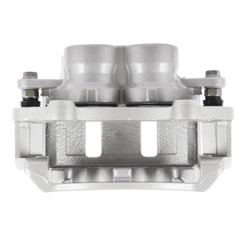 Image of Detroit Axle - Front Right Brake Caliper for 2009 2010 2011 Cadillac STS, Passenger Side Disc Brake Caliper with Bracket Replacement