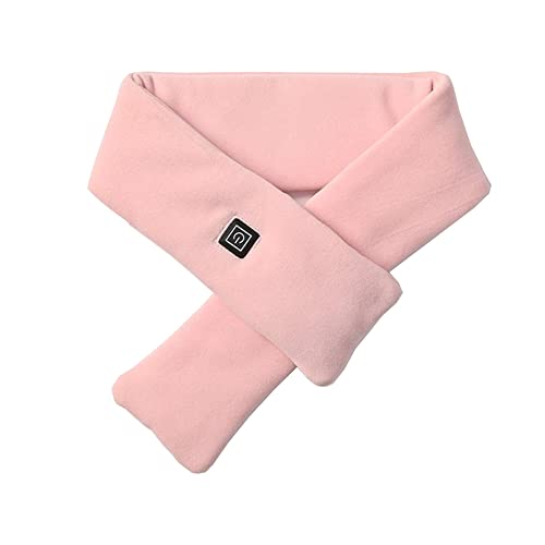 HelloGO ヒーターマフラー 電熱マフラー 防寒 保暖 洗える 加熱ネックウォーマー 3段階温度調節 USB充電式加熱スカーフ ホットマフラー 電気マフラー スキー 通勤 通学 贈り物 プレゼント 男女兼用