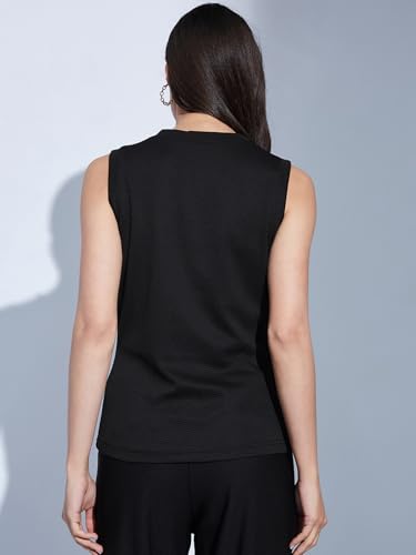 Image of Selvia Women's Textured Lycra Solid Top