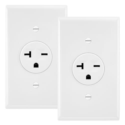 Maxxima 20A Single Receptacle Outlet - 2 Pack, 250 VAC Commercial...