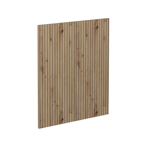 Vicco Façade de Cuisine R-Line, Chêne Artisan, 59.2x71.3cm façade de Meuble pour Meuble Bas, adapté aux armoires de Cuisine R-Line pour Une Installation...
