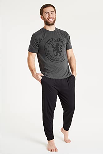 Chelsea F.C. Pajamas for Men Teens Long PJs Set Sleepwear Soccer Loungewear4