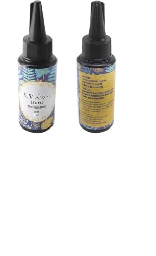 Image of KRYTONE Crystal Clear Hard UV Resin Upgraded Formula Ultraviolet Fast Curing for Jewelry Making Craft Decoration, Hard Transparent Glue Solar Cure Sunlight Activated Resin Casting & Coating(10g)