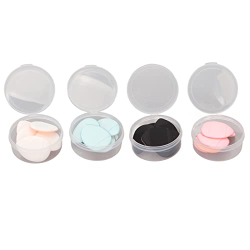 Makeup Puff,20pcs Cosmetic Puff Mini Finger Size Triangle Shape 4 Colors Makeup Sponges Puffs for Contouring