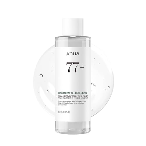 Anua Heartleaf 77 Soothing Toner pH 5.5, Gentle Exfoliation with Deep Sea Water