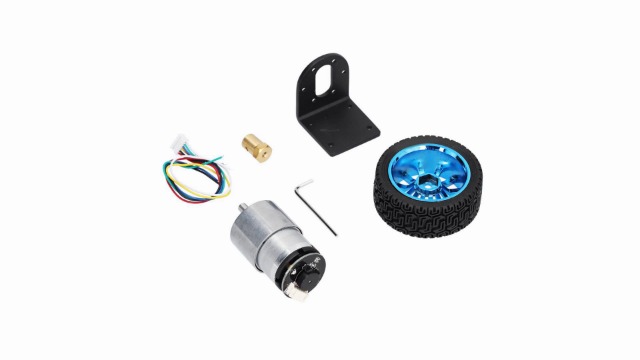 Amazon.com: Encoder Motor Set, 15.5mm Shaft Diameter Micro DC Gear