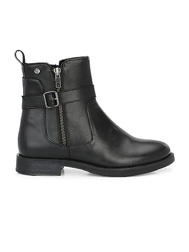 Image of Delize Brown Women Vegan Leather Ankle Boots 64485