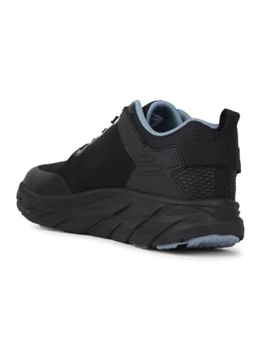 Image of Power Oxford Lace-Up Casual Shoes for Men - Stylish, Comfortable, and Durable Everyday Footwear Black