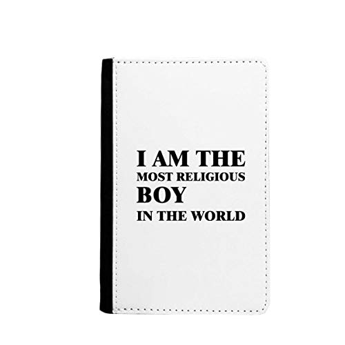 Étui portefeuille de voyage avec porte-passeport, cadeau idéal Religious Boy