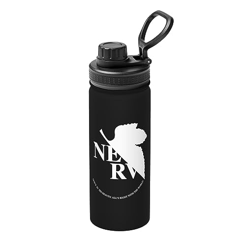 新品未使用! エヴァンゲリオン ステンレスボトル　300ml　保温.保冷 コスパより、「アスカ」「A.T.フィールド」のドライパーカー