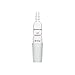 Chemglass CG-1011-02 Series CG-1011 Inlet Adapter, Fritted Disc, 29/42 Inner Joint, 105 mm Height