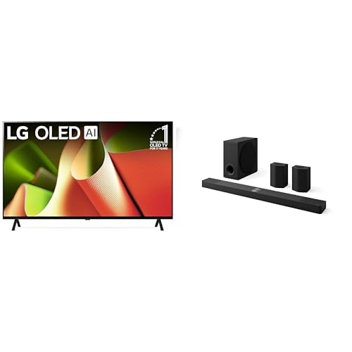Image of LG 55-Inch OLED B4 Series 4K Smart TV & 9.1.5-Channel OLED evo Soundbar Bundle (2024)