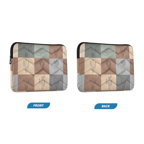 Funda para portátil 13-14 pulgadas, diseño Western miniatura 2