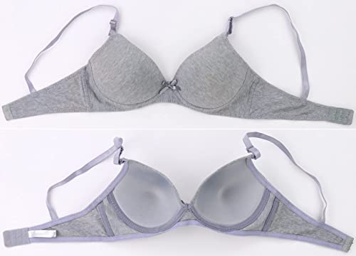 Image of ToBeInStyle Women's Pack of 6 Padded Assorted Styles Supportive Bras Cup Size - A to DDD