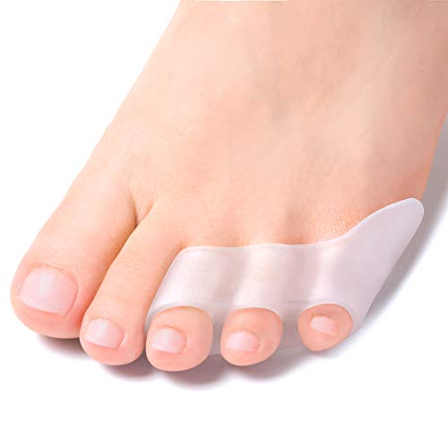 Welnove Gel Pinky Toe Separator Set, 8 Pieces