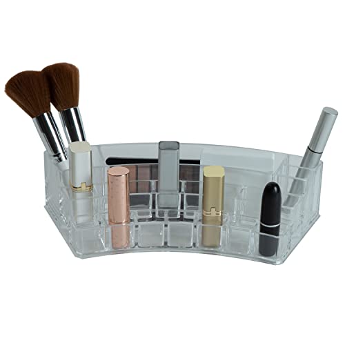 Simplify Acrylic™ 20 Compartment Lipstick & Cosmetic Organizer