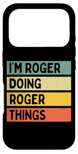 I'm Roger Doing Roger Things �ʔ������� �X�}�z�P�[�X iPhone 17 Pro �p