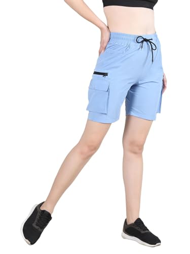 Image of CHKOKKO Summer Basketball Sports Workout Gym Training Wear Shorts for Women