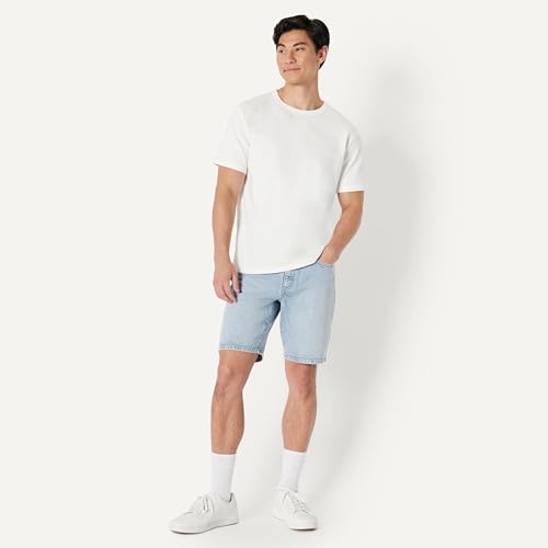 Image of Amazon Essentials Men's Heavyweight Stretch Straight-Fit Jean Shorts