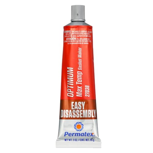 Image of Permatex 27038 Optimum Red High Temperature Gasket Maker, 3 oz