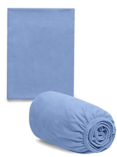 Jogo de Lencol Berço, Hug, Azul, U