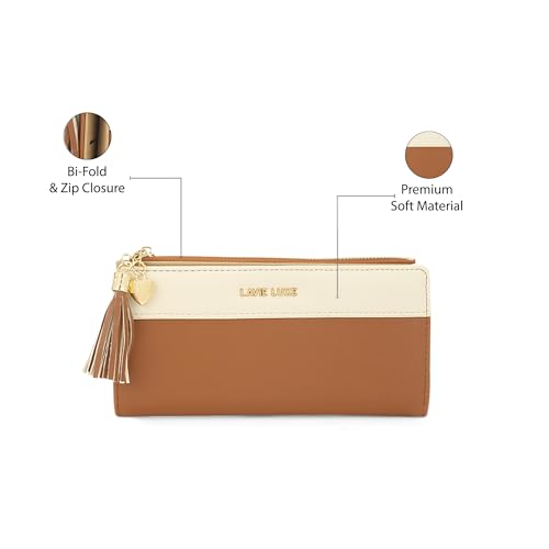 Image of Lavie Luxe Women's Safain24 Long Bifold Wallet
