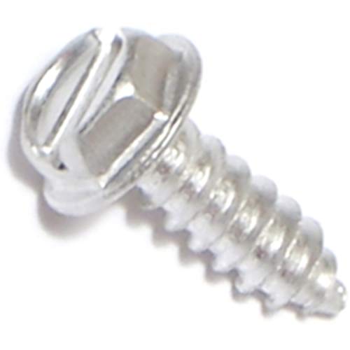 Hard-To-Find Fastener SMSHWA-066-100 014973120528 Slotted Hex Washer Sheet Metal Screws cover