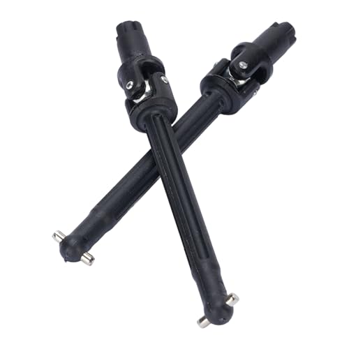 Alomejor Fernbedienungssteuerung Vorne Drehwelle Teil Metall RC CVD -Antriebswelle Hundeknochengelenk für 1/14 RC -Auto -Upgrade -Teile
