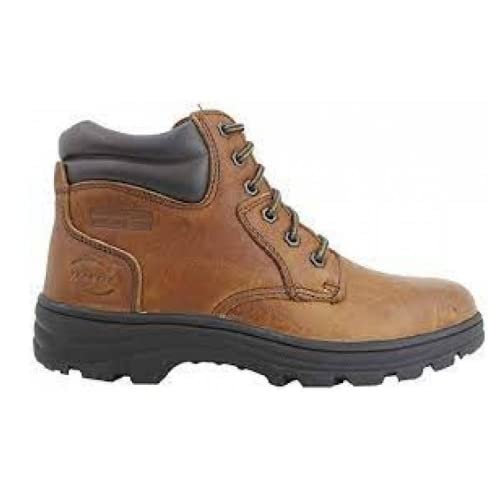 VICMART - Bota de Piel Trekking Hombre Cuero - 405-22 para: Hombre Color: Cuero Talla: 42