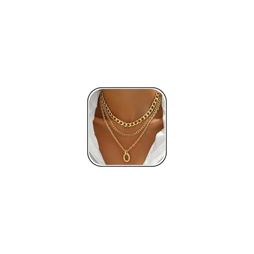 Zurlcdye Gold Statement Necklace