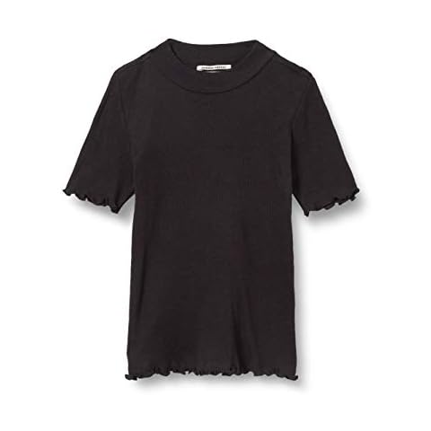 Scotch & Soda Girl's High Neck Stripe T-Shirt Cover