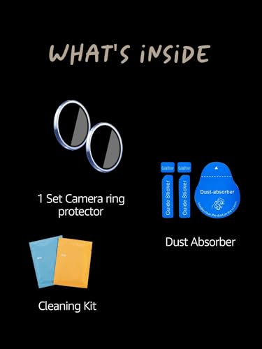 Image of Lensarmor Compatible with Oppo Reno 15 Pro Camera Lens Protector - Blue (1 Pack) | Premium 9H Tempered Glass, Scratch Resistant, HD Clear Lens, Strong Adhesion & Precise Fit