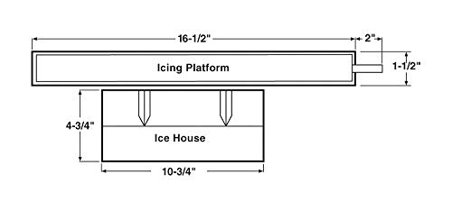 Walthers Cornerstone Series Kit HO Scale Ice House and Icing Platform,grey, 8, Multiple, 6 UK - Image 4