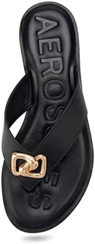 Aerosoles Women's GEMA Slide Sandal, Black, 9 | Image 3